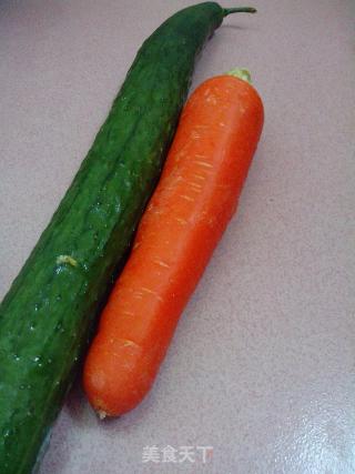 [autumn Freshness] Cucumber and Carrot Rolls recipe