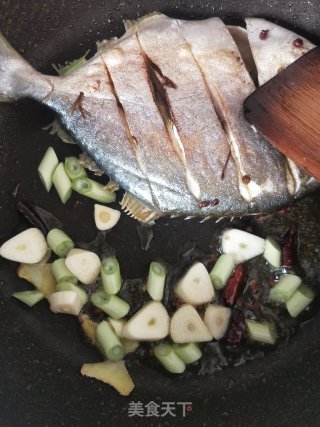 Braised Pomfret recipe