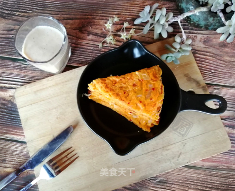 10 Minutes Kimchi Omelette recipe