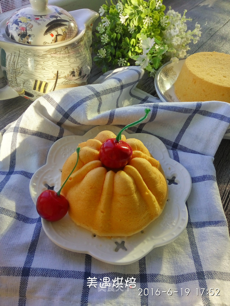 #aca烤明星大赛#pumpkin Cake recipe