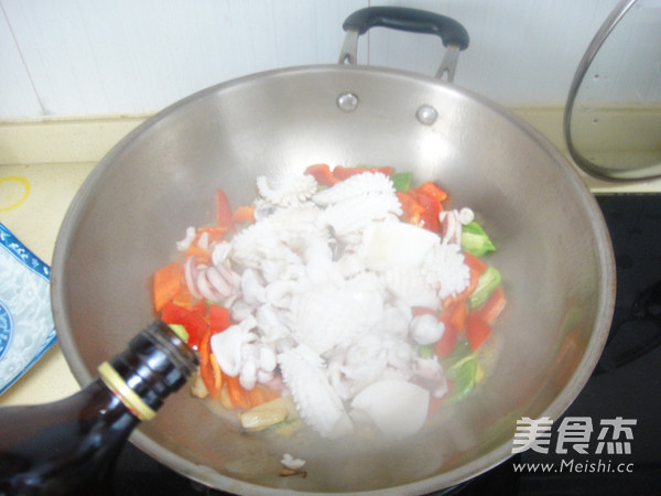 Stir-fried Cuttlefish recipe