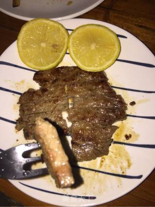 Fried Black Pepper Steak recipe