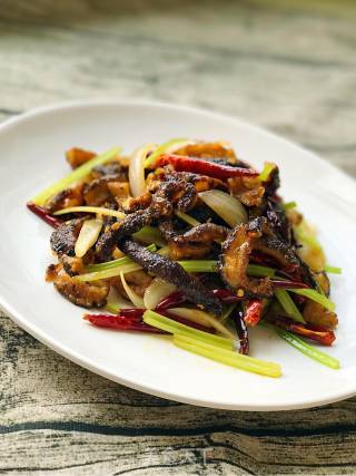 Vegetarian Stir-fried Eel recipe