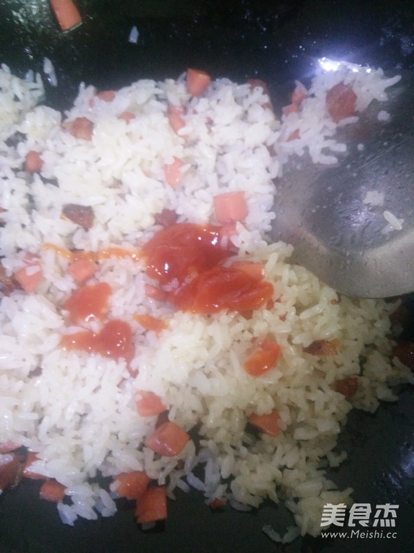 520 Omelet Rice recipe
