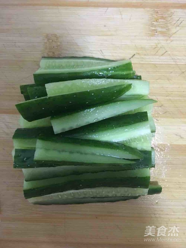 Cucumber with Sesame Sauce recipe