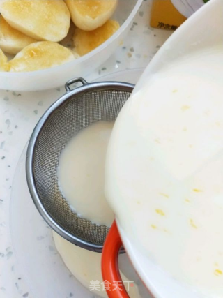 Steamed Bun Pudding Heart-warming Cup recipe