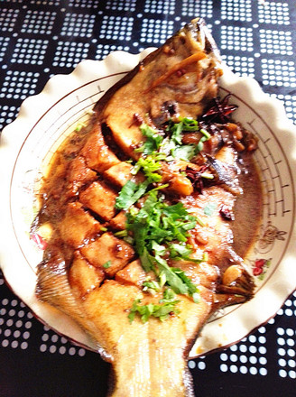 Braised Flounder recipe