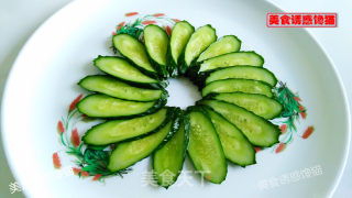 What A Beautiful Flower---cold Cucumber recipe