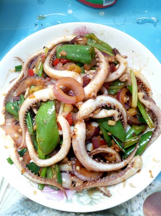 Squid with Pickled Pepper recipe