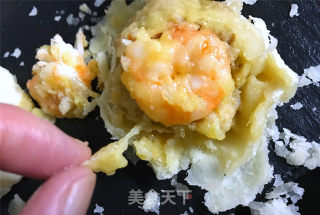 Cheese Prawn Mooncakes recipe