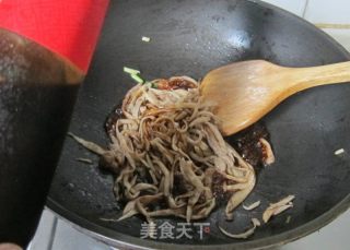 Stir-fried Shredded Eryngii Mushrooms recipe