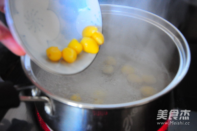 Ginkgo Candied Date Rice Cake recipe