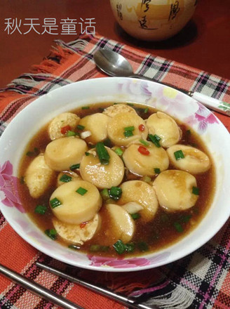 Braised Japanese Tofu recipe