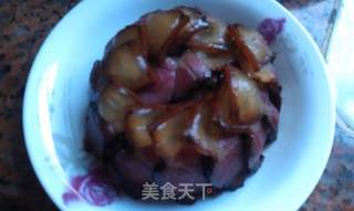 Food under Hunan Flavor--steamed Bacon with Salted Vegetables recipe