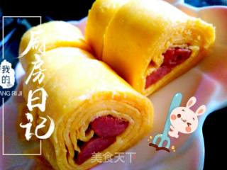 Ham and Egg Roll recipe