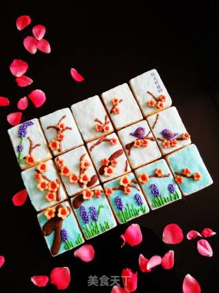 #柏翠大赛#niaoyuhuaxiang Biscuits [creative Icing Biscuits] recipe