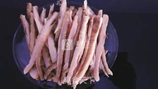 Cold Braised Belly Strips with Red Oil recipe