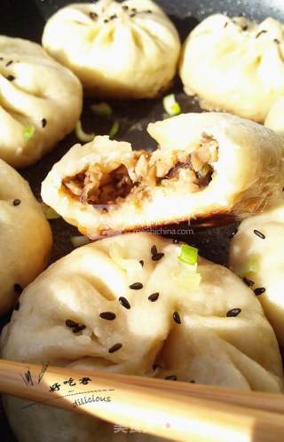 Fried Mushrooms and Shrimps recipe