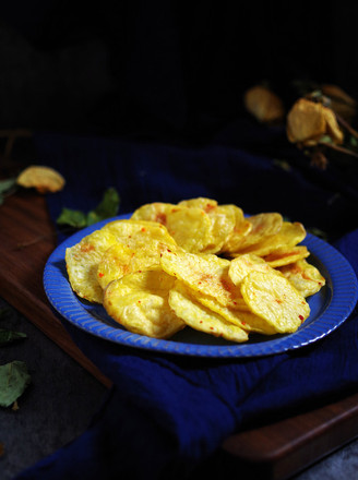 Microwave Potato Chips recipe