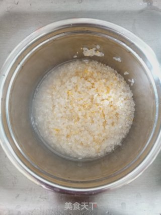 Steamed Rice with Sausage recipe