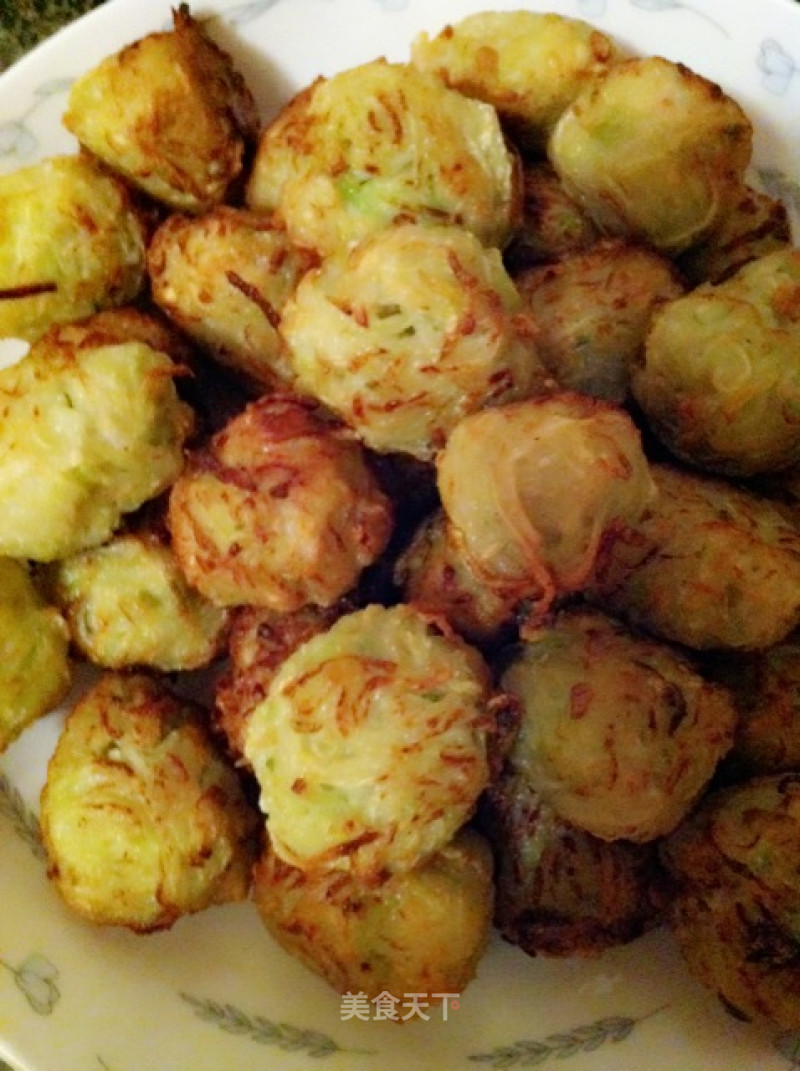 Fried Radish Balls recipe
