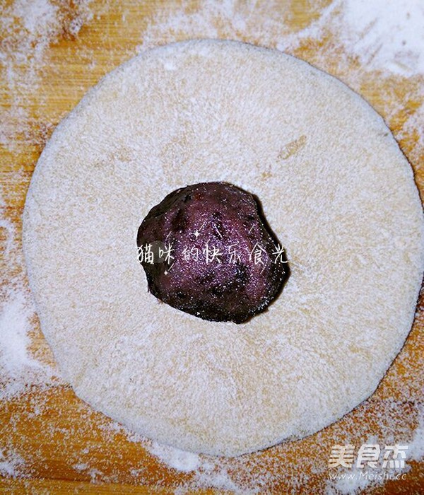 Red Bean Paste Coffee Flower Bread recipe