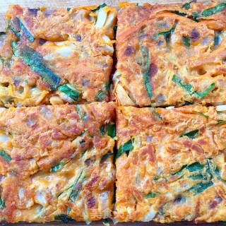 Kimchi Cake recipe