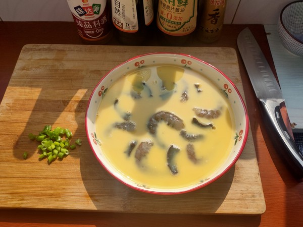 Seafood Steamed Egg recipe