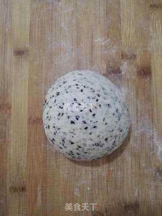 #柏翠大赛#black Sesame Black Currant Braid Bread recipe