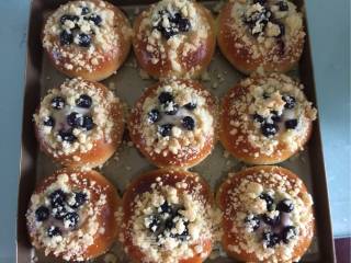 Crispy Blueberry Bread recipe