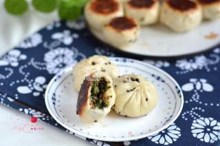 Pork and Amaranth Fried Bun recipe