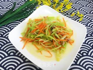 Celery Three Shreds recipe