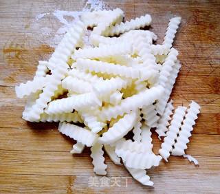 Cumin Spicy Wavy Fries recipe