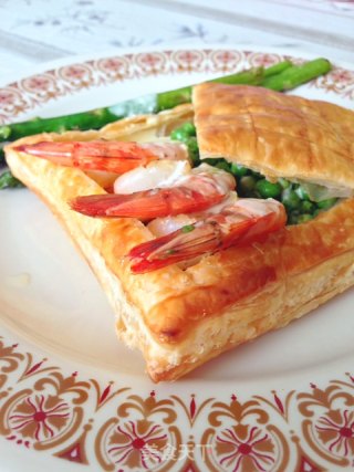 Vanilla Prawn Puff Pastry recipe