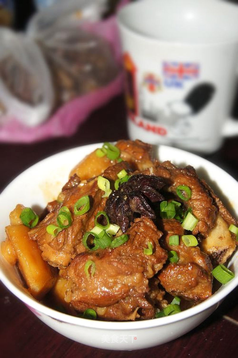 Roasted Pork Ribs with Potatoes recipe