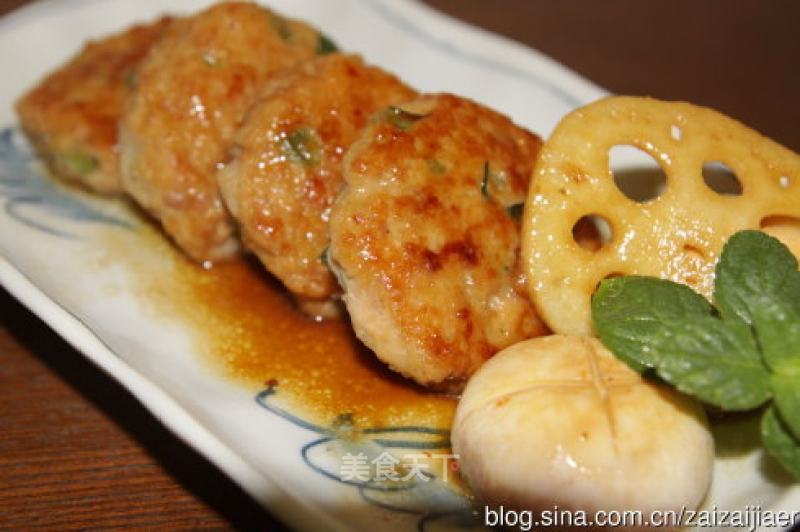 Lotus Root Meatloaf