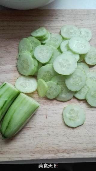 Cucumber Cheese Salad recipe