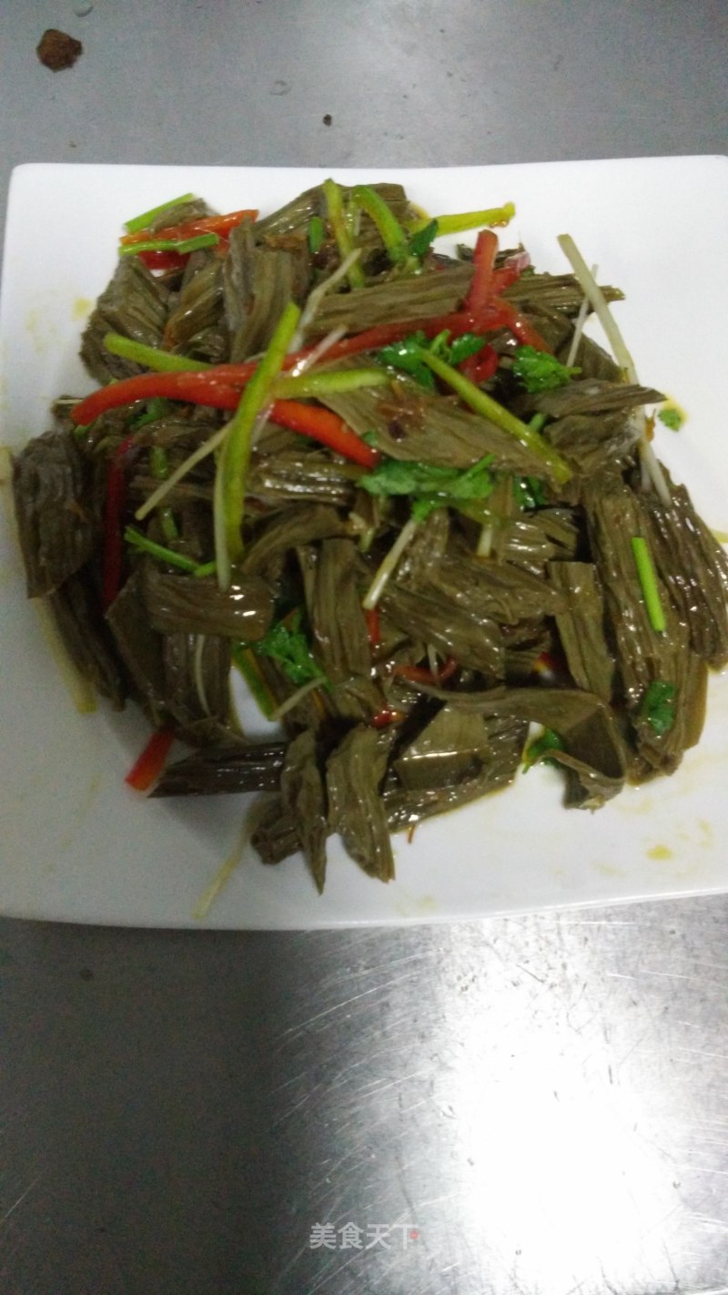 Black Yuba with Xo Sauce recipe