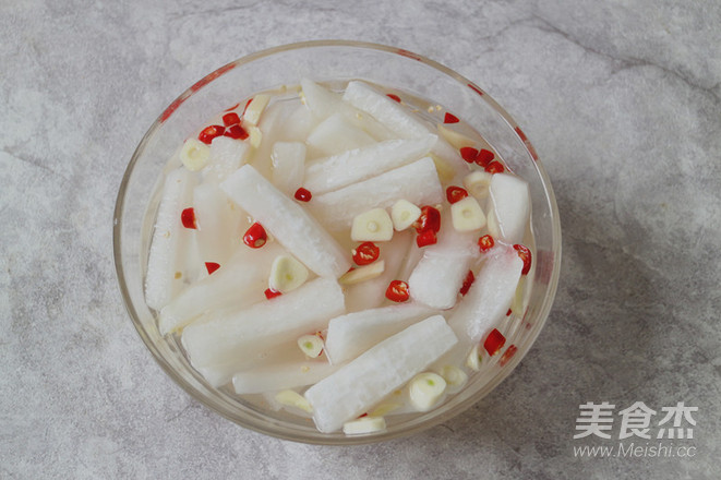 Crispy Radish Sour recipe