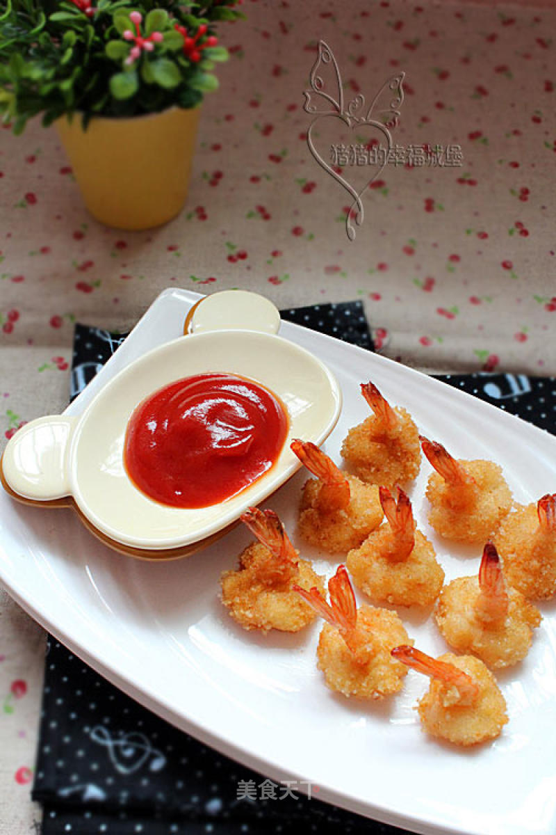 Very Popular with Children-golden Shrimp Balls