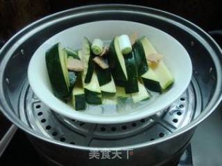 Steamed Tender Pumpkin in Chicken Broth recipe