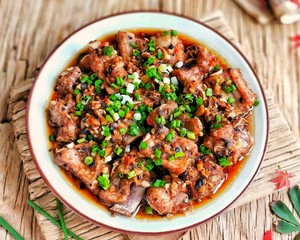 Home Cooking ~ Steamed Pork Ribs with Black Bean Sauce recipe