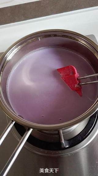 Purple Sweet Potato Oat Milk Soup recipe