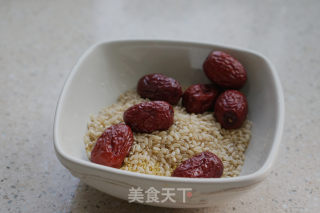 Osmanthus Double Rice and Red Date Congee recipe