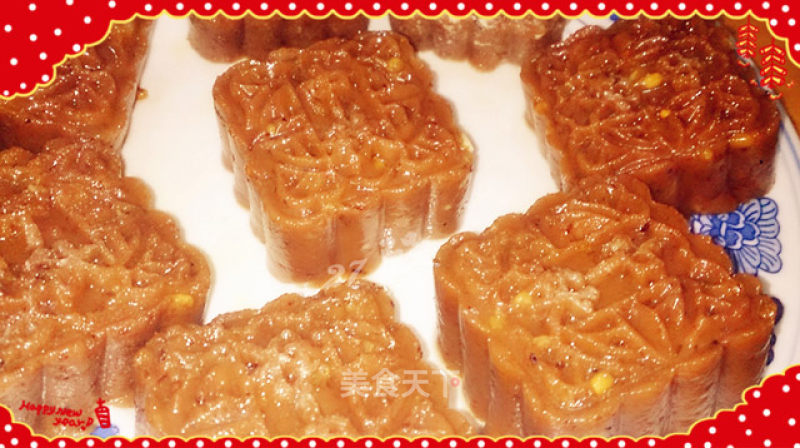 27 Temple’s Cooking Diary-snowy Mooncakes with Cheese Filling Mung Bean Paste recipe