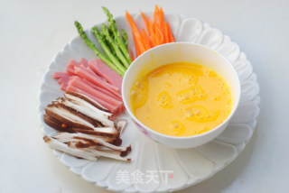 【fresh Vegetables and Fish Rolls with Steamed Eggs】——take The Steamed Eggs to The Next Level recipe