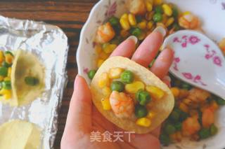 Colorful Potato Chips Bowl recipe