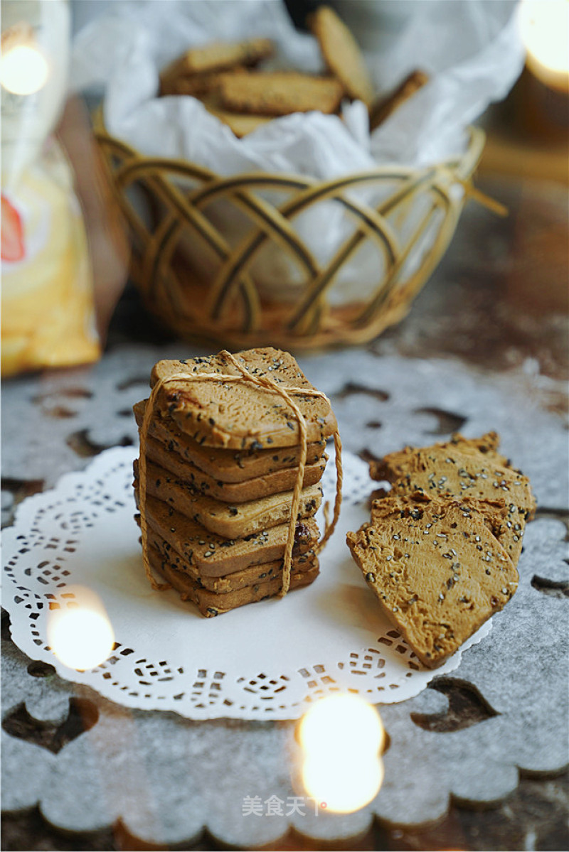 Ginger Brown Sugar Crispy Cookies