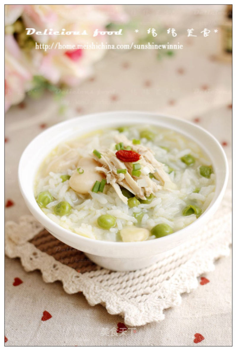 Nutritious and Delicious------chicken Bean Soup Rice recipe