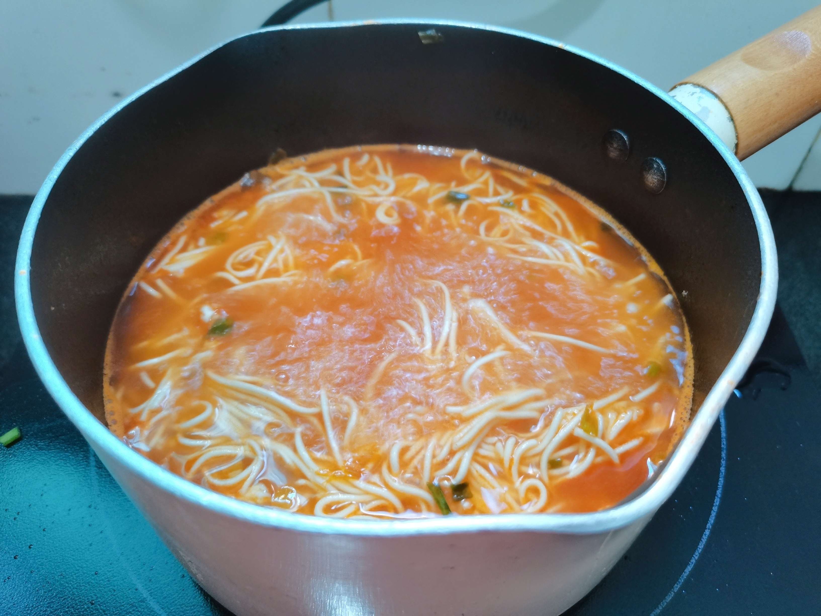 Egg Noodles in Tomato Sauce recipe